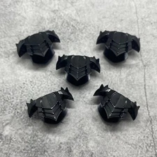 5Pack Black Easterling Armor Blocks Accessories for Minifigures | LOTR | gA14360