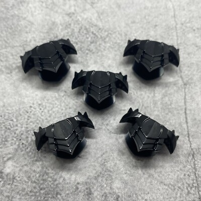 #ad #ad 5Pack Black Easterling Armor Blocks Accessories for Minifigures LOTR gA14360 $3.95