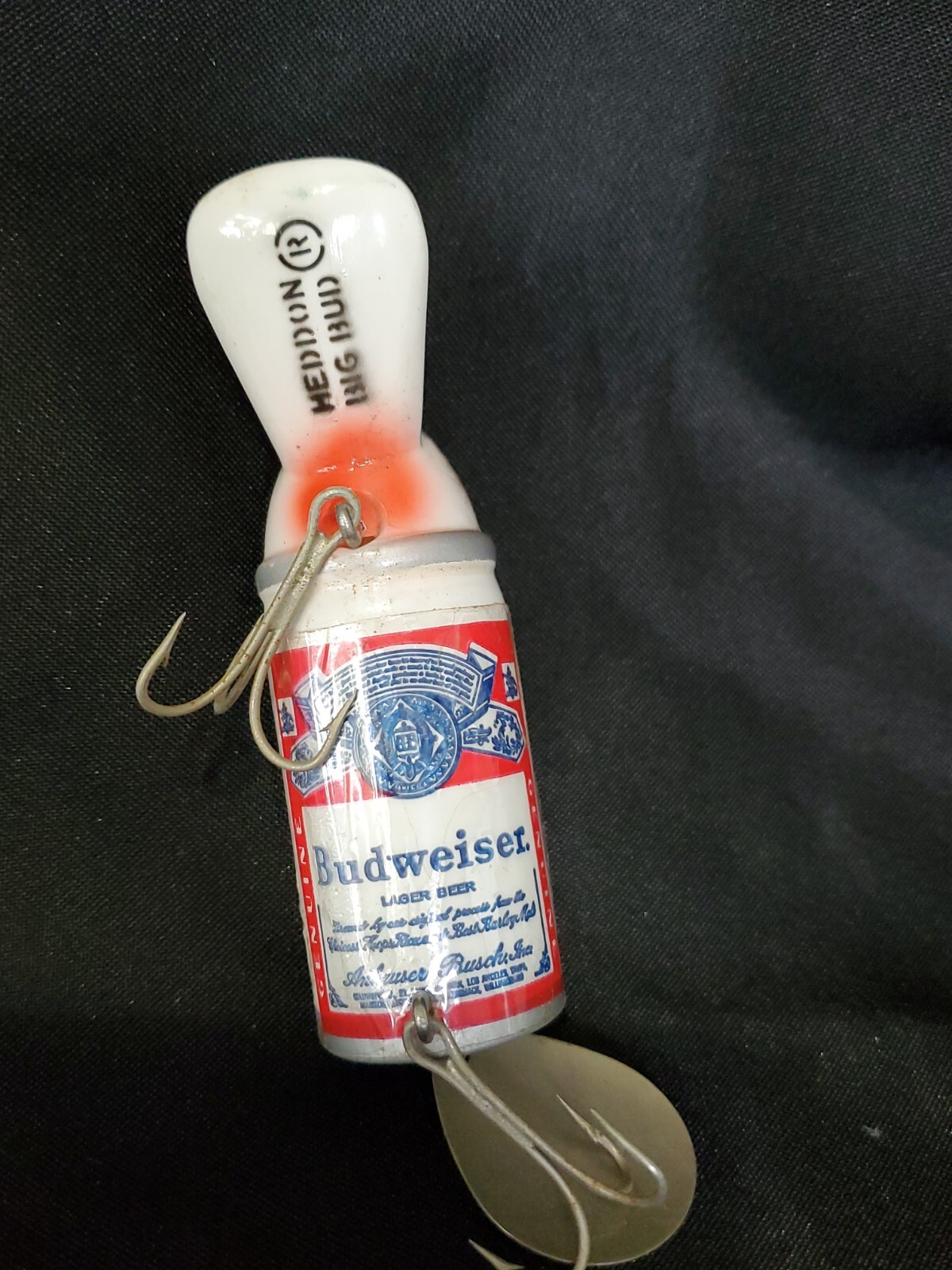 HEDDON Big Bud FISHING Lure BUDWEISER fish vintage beer eBay