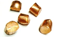 Pure Copper 99.99% Oxygen Free Cu Metal Anodes Slugs Melting Casting Alloy 1 Lb