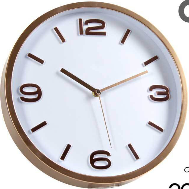 Jomparis Orologio Da Muro Silenzioso: Design Moderno Con Grandi Numeri 3D, Movimento Senza Ticchettio, Nero, Per Cucina E Camera Da Letto