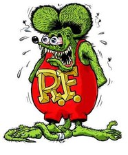 Rat Fink Vinyl Decal Sticker Different Sizes 