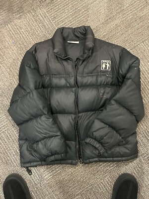 90s bitch skateboard puff jacket 90s bitch skateboards 発禁ロゴ 