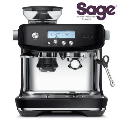Sage Barista Pro Schwarz Matt SES878BTR Deutliche Gebrauchsspuren