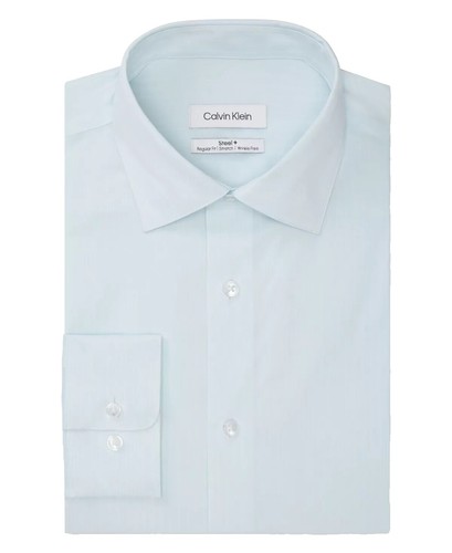 calvin klein infinite white dress shirt Calvin Klein Men's White Dress Shirts