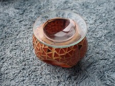 TOP Party Lite  Halloween Glas Leuchter Teelicht für Raumduftöl Duftöl RAR !