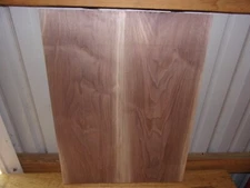 2PC WALNUT LUMBER WOOD KILN DRIED BOARDS 22"X 8 5/8"X 15/16" LOT 1548V END MATCH
