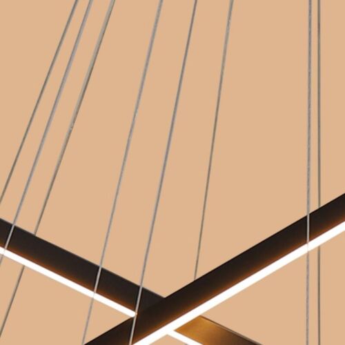Black Chandelier Lighting LED Home Pendant Light Kitchen Lamp Bar Ceiling Lights - Picture 4 of 9