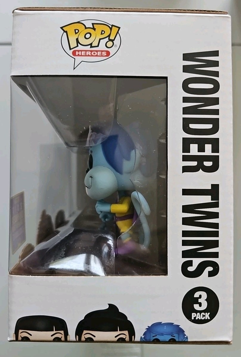 Funko POP Heroes Wonder Twins 3-Pack DC Comics 2017 Summer