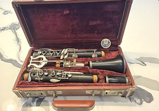 Vintage Ola Kraftsman Clarinet From 1940-1950 Needs Refurbished Has All Parts