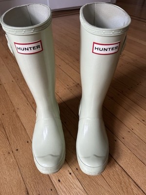 Hunter Boots - Big Kids UK 1 US 2B/3G - Lite Green