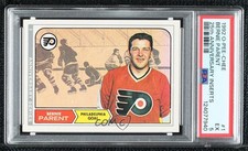 1968-69 O-Pee-Chee Bernie Parent #89 PSA 5 HOF 0fo5