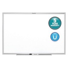 QUARTET Whiteboard,34 1/4"x60".,Mag,Aluminum 56YV94