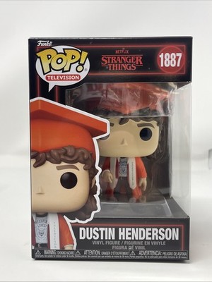 Funko Pop! - Dustin Henderson #1887 - Stranger Things - Netflix - Vinyl Figure