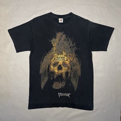 Bullet For My Valentine T-Shirt Schwarz Band Tee Vintage Herren Medium 