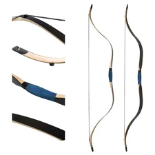 20lbs Traditional Recurve Bow 60" MIng Bow Horse Hunting Bow for Adult Youth