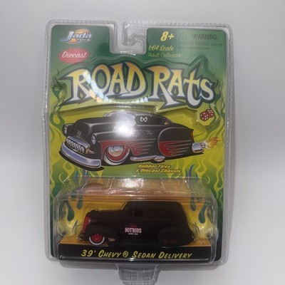 Jada Road Rats 39 1939 Chevy Sedan Delivery Black Jack's Hot Rods Die Cast 1/64