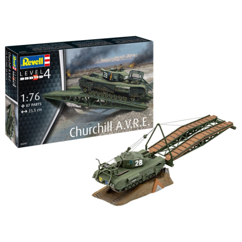Churchill A.V.R.E. Kit 1:76 Revell Kit Mezzi Militari -D- Neues Modell-image