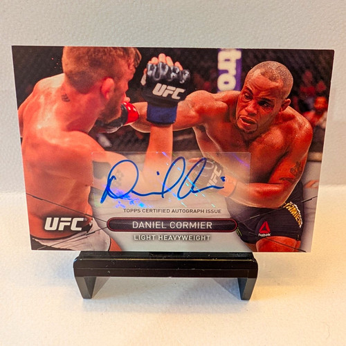Daniel Cormier #HA-DC 2016 Topps UFC High Impact Autographs card