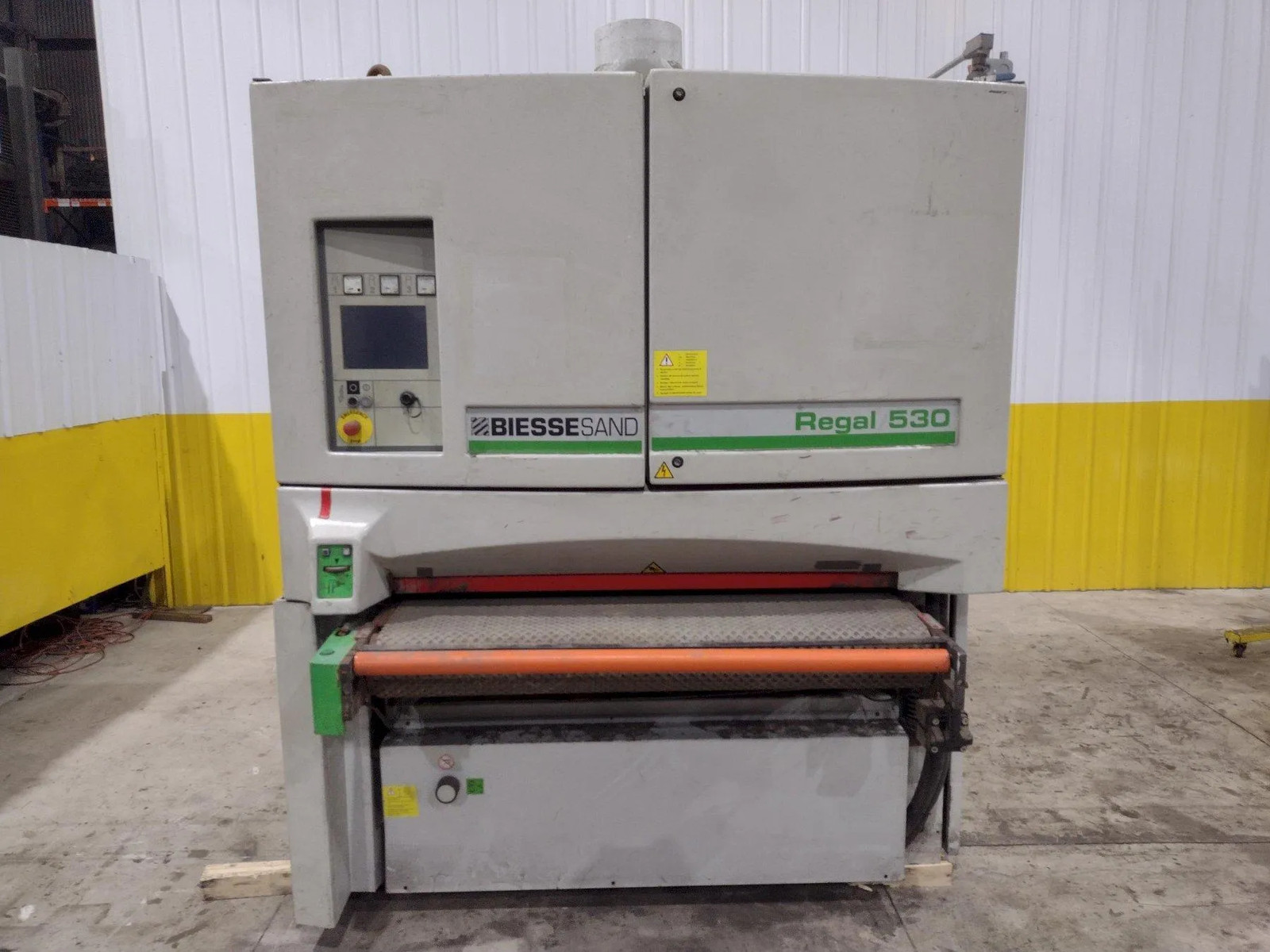 53" x 3 HEAD BIESSE REGAL MODEL #530-1350 WIDE BELT SANDER FINISHER: STOCK #2207