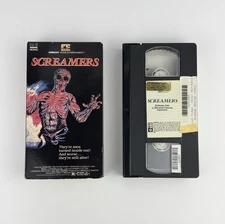 VHS 📼 Screamers 1985 Embassy Video Original Release GOOD