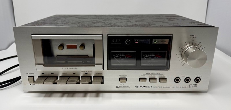 Pioneer CT-F505 / CT-F500 Stereo Cassette Tape Deck