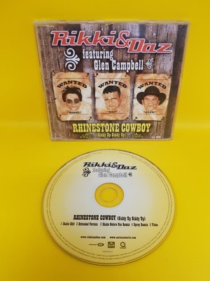 Rikki & Daz Feat. Glen Campbell Rhinestone Cowboy (Giddy Up Giddy Up) CD Single