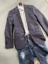 Awesome Well Made Piece 20th Anniv DSQUARED2 Fall 2015 Beverly Hills Tux Blazer