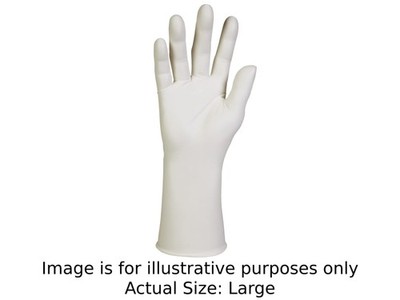 Kimberly-Clark 56883 - Kimtech Pure 56883 G3 W hite Nitrile Gloves Lg