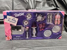 MIB Barbie Pretty Treasures Dining Set 1996 Mattel 13761