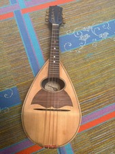 Mandoline Euterpe ancienne XIXem siècle.