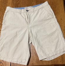 TOMMY BAHAMA Jeans Men's Stripped Shorts Size 36 Cotton Flat Front