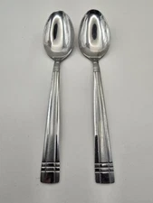 Cambridge Axis Sand Stainless Teaspoons Set of 2