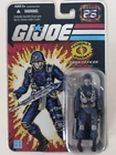 GI Joe 25th Anniversary Cobra Officer”The Enemy”  (Foil Card) MOC 2007