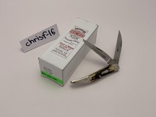 Rare Schatt & Morgan #16 S&M 2 Blade Stag Tiny Toothpick 1 of 100