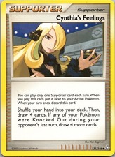 Cynthia's Feelings Uncommon Legends Awakened 131/146 LP tcga Normal