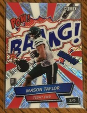 2025 Wild Card Comix Mason Taylor Cross Hatch #3/5 NY Jets RC