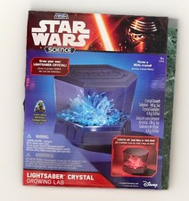 Star Wars Science NEW sealed Lightsaber Crystal Growing Lab Disney Uncle Milton