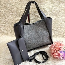 STELLA McCARTNEY 2way Tote Bag Studs Alterna