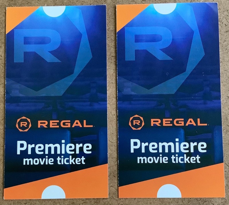 Regal Premiere Movie Tickets (2)