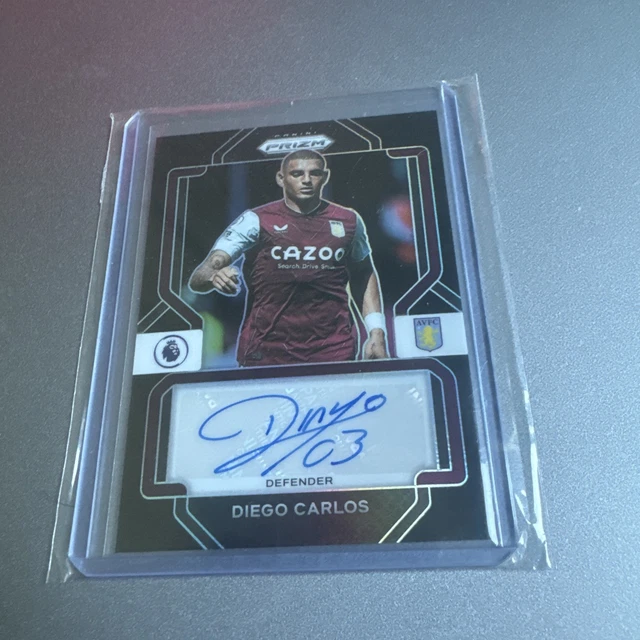 2023 Prizm Premier League Signatures Diego Carlos Black Prizm 1/1 Auto rare 🔥🔥