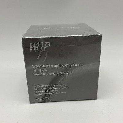 WNP DUO Cleansing Clay Mask 15 Minute T Zone Refresh 100g/3.53oz BNIB/SEALED