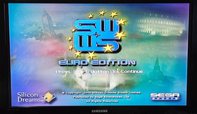 SEGA WORLDWIDE SOCCER 2000 EURO EDITION DREAMCAST VIDEO GAME BOXED UK PAL