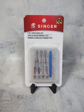 SINGER 7-in-1 Interchangeable Fine Punch Needle Set NEW 