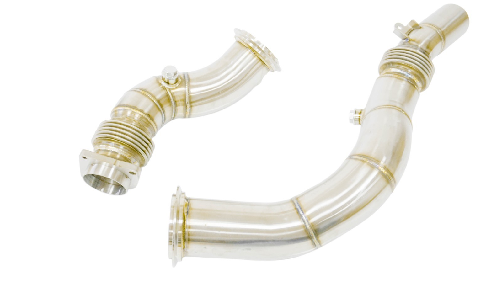 Downpipe inox 76mm pour BMW M3 F80 et M4 F82