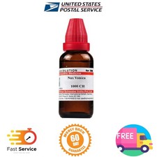 Willmar Schwabe Homeopathy Nux Vomica  30 ML  Select Potency 