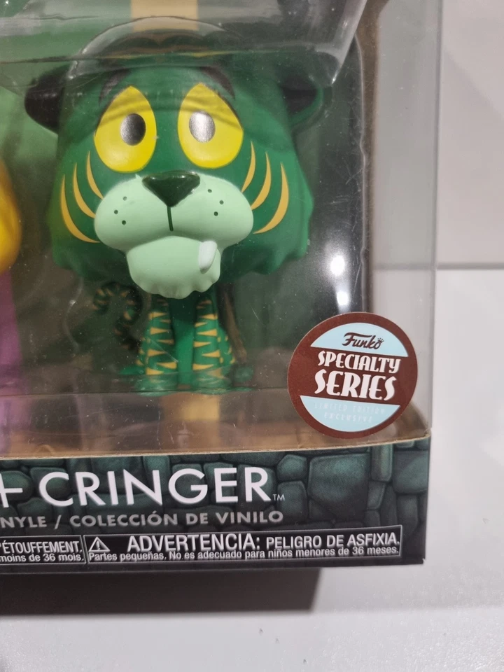 Figura He-Man & Cringer Funko Vynl Masters Of The Universe Edición Limitada.  Foto 2 de 4