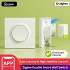 SONOFF MINI-ZB2GS-E Zigbee Double Smart Wall Switch Orb-ZBW2 Detach Relay Mode 