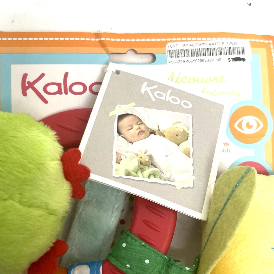 Kaloo Color Baby Activity Jurjar Crib Stoller Toys Rattle Squeak Age 0+ - Image 2 of 4