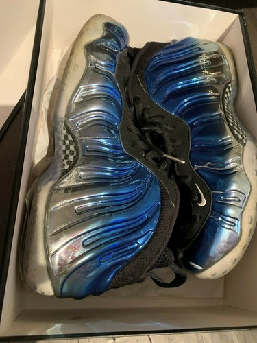 foamposite one blue mirror